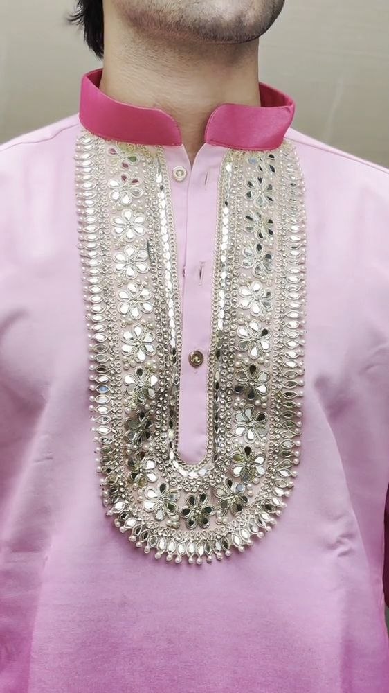 Gulrang Ombre Premium Designer Kurta