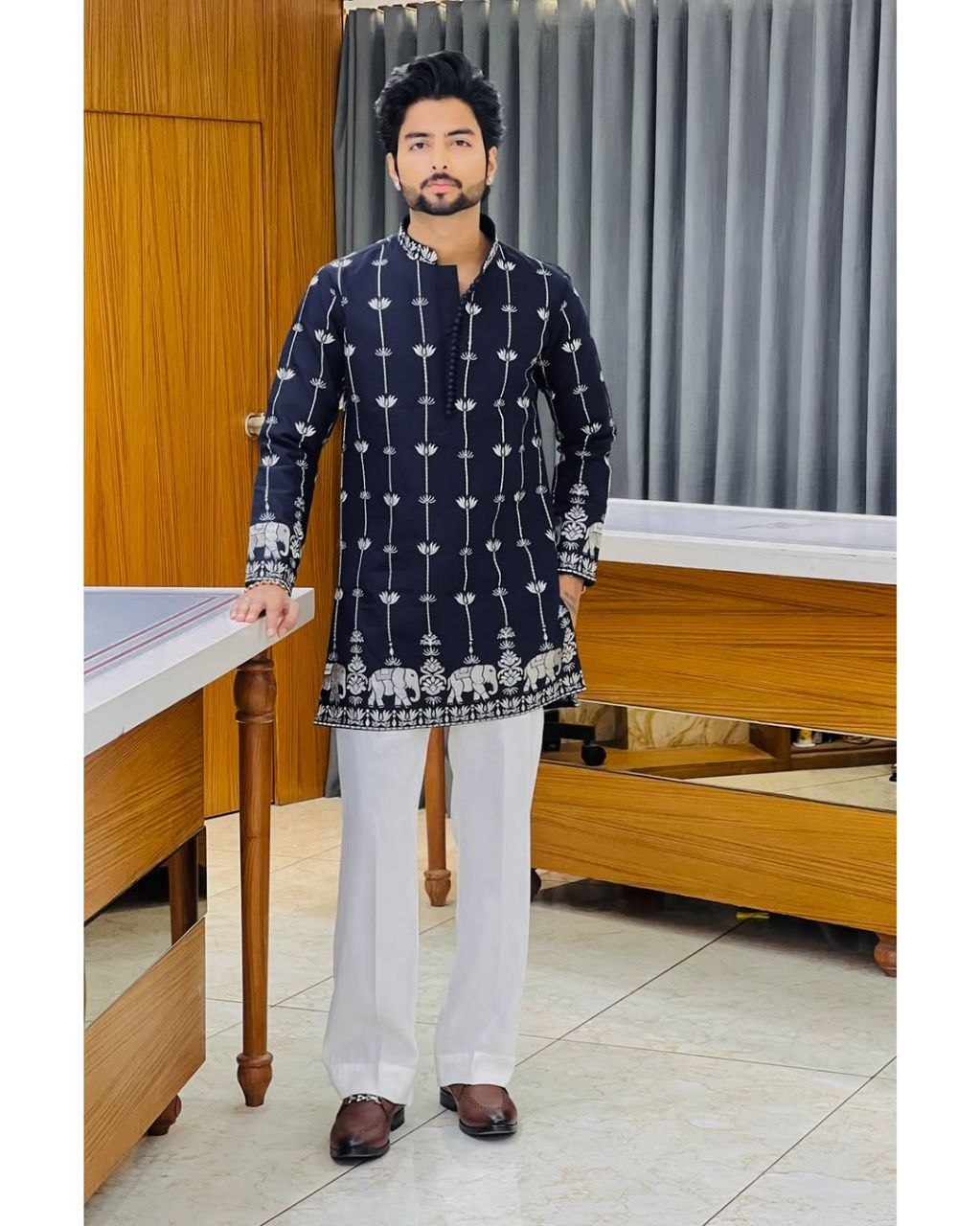 Neelgaj Heritage Designer Kurta