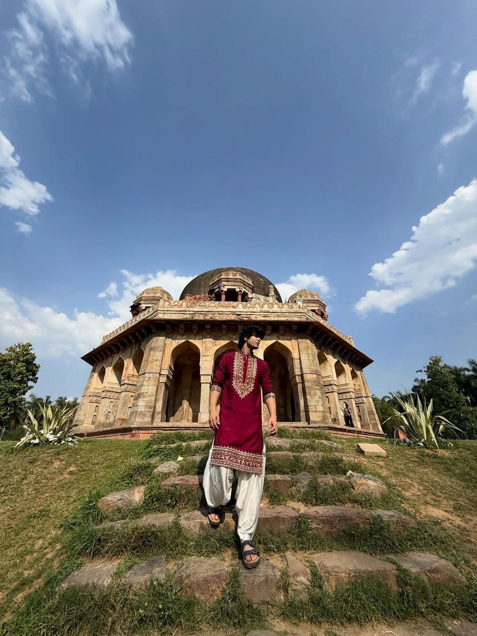 Aaina-Rang Mirror Work Designer Kurta